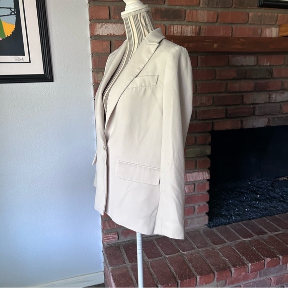 VINCE Boyfriend Blazer in Magnolia Sz 0 - Picture 5 of 9